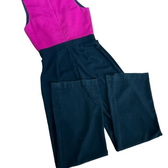 Belle Badgley Mischka V Neck Jumpsuit - Picture 4 of 9